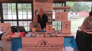 [Dallas Municipal Archives workers]