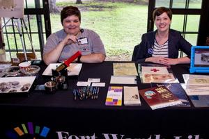 [Fort Worth Library archives table]