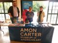 Primary view of [Amon Carter table at Chautauqua Pavilion]