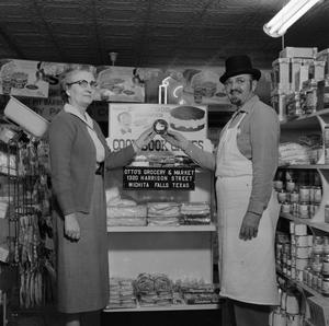 [Product display at Otto's Grocery & Market]