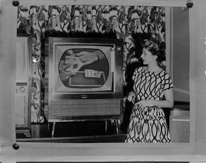 [Marie Stevenson featuring a television]