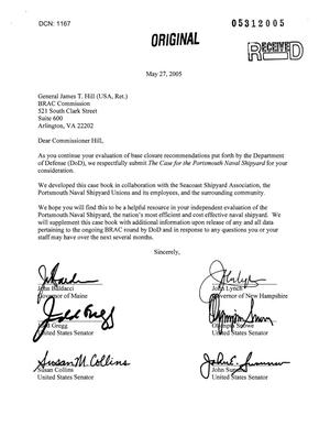 Letter from NH/Maine Gov Officials to Principi/Hill