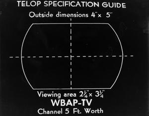 [Telop specification guide]