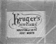 Photograph: [Kruger's Jewelers]
