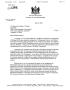 Letter: Letter to Chairman Principi from Delaware Gov. Ruth Ann Minner