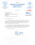 Thumbnail image of item number 1 in: '[Letter from Solomon P. Ortiz to BRAC Commission - May 26, 2005]'.
