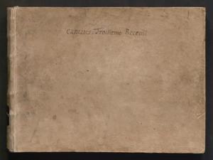 Primary view of object titled 'Cantates, Troisieme receuil'.