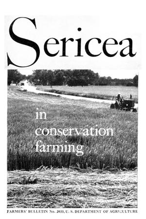 Sericea in conservation farming.