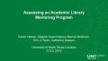 Presentation: Assessing an Academic Library Mentoring Program