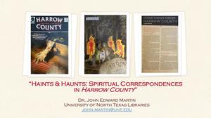 Haints & Haunts: Spiritual Correspondence in Harrow County