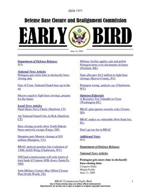 BRAC Early Bird 14 June 2005