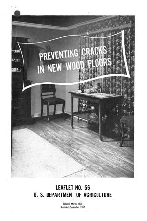 Preventing Cracks in New Wood Floors.