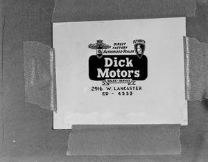 [Slide for Dick Motors]