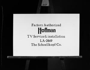 [Hoffman TV Services slide]