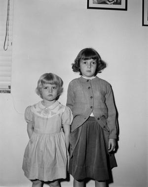 [Photo of Mr. Cranston's two granddaughters]