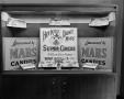Photograph: [Mars candies window display]