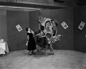 Primary view of object titled '[Photograph of Ann Alden and Moslah Shrine Circus]'.