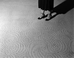 [Photograph of spiral carpet]