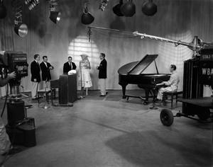 [Photograph of Dagmar, J. Livingston, and Imperial Quartet]