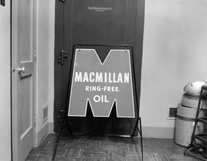 [Slide for MacMillan Oil signs]