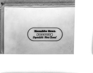 [Photo of Kemble Bros. Furniture slide]