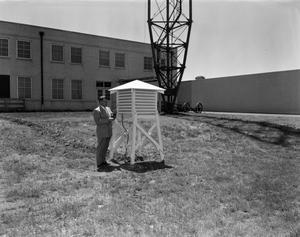 [Photograph of instrument shelter outdoor]