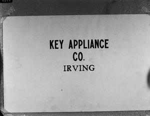 [Slide for Key Appliance Co.]