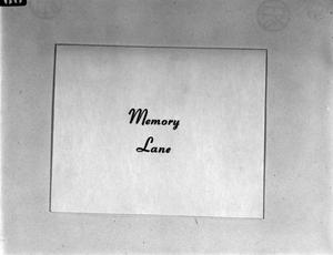 [Memory lane slide]