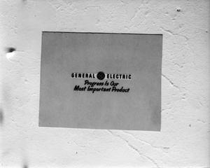 [Photo of General Electric slides]