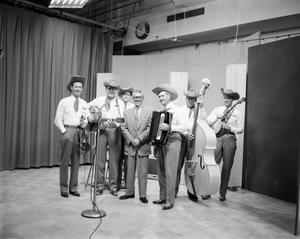 [Photograph of the Lone Star Beer Band]