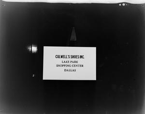 [Slide for Culwell's Shoe Inc.]