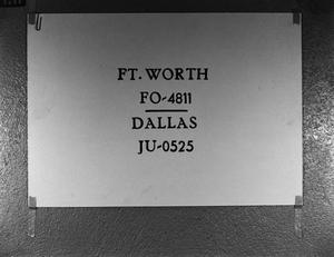 [Slide for Ft. Worth and Dallas]