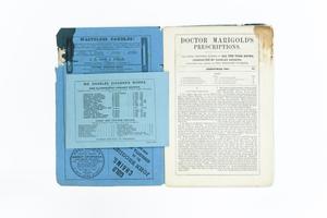[Doctor Marigold's Prescriptions, ads and beginning]