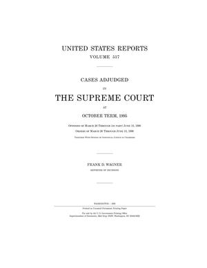 United States Reports, Volume 517: Cases Adjudged in The Supreme Court at October Term, 1995
