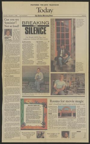 [Clipping: Breaking the Silence: On World AIDS Day, four unknown victims tell their stories]