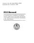 Primary view of FCC Record, Volume 2, No. 20, Pages 5848 to 6225, September 28 - October 9, 1987