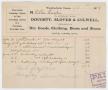 Primary view of [Receipt from Doughty, Slover & Culwell]