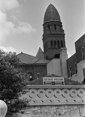 [Photograph of the Bexar County Court House in San Antonio]