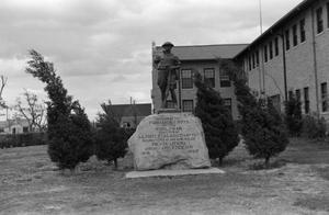 [Photograph of a Panhandle Boys monument]