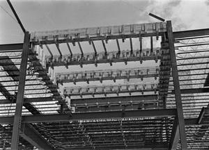 [Photograph of a building being constructed, 3]
