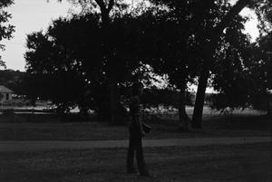 [Photograph of Byrd IV in a park]