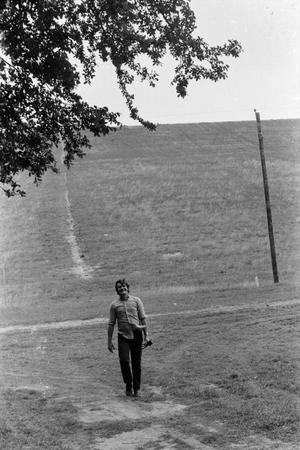 [Photograph of a Jimmy Simpler in a field, 2]