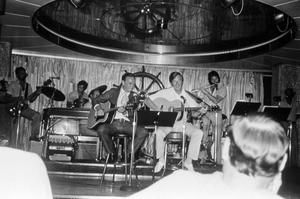[Bill Mack and Don Day performing on a cruise ship, 2]
