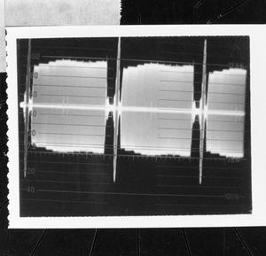 [Photograph of test pattern]