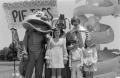 Photograph: [Children with Costumed Characters]