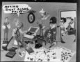 Photograph: [Cartoon painting of Country Gold Radio]