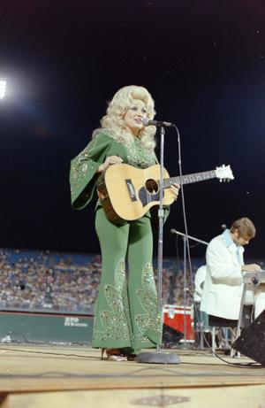 [Dolly Parton performing at WBAP's Country Gold 1974 anniversary event, 3]
