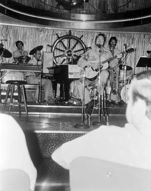 [Band performing on a cruise ship, 2]