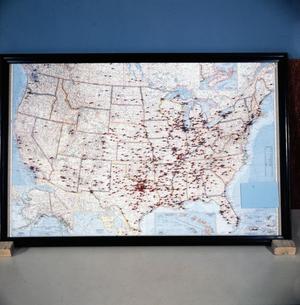 [Map of Bill Mack's coverage]