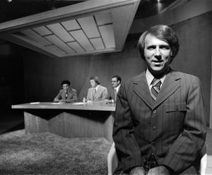 [Photograph of Ron Spain and weekend news]